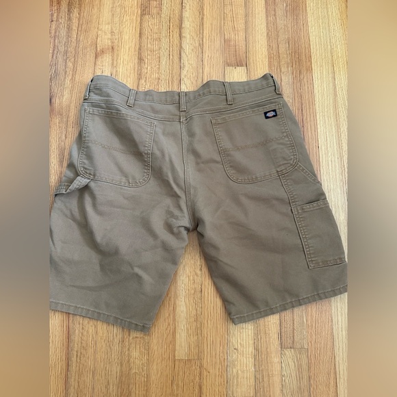DICKIES FLEX MENS BROWN CARPENTER SHORTS SIZE 38(n - Picture 10 of 12
